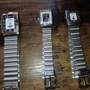 Silver Smartwatch with Stainless Steel Band